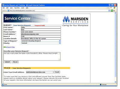 Marsden Northeast technology tools - Worksite Service Center